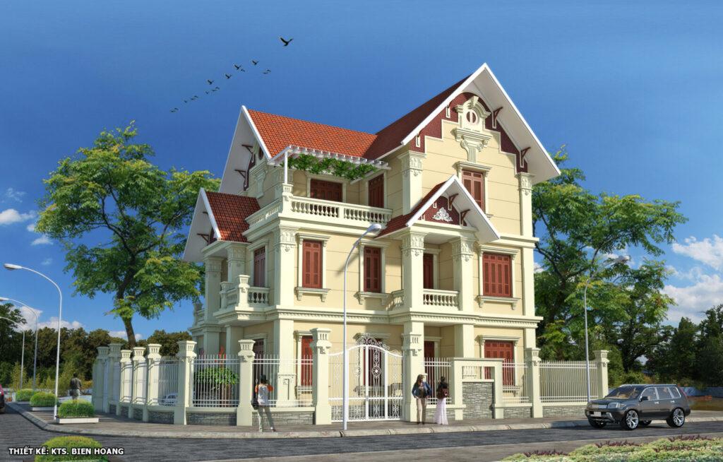 Dự án biệt thự tân cổ điển tại Hà Nam