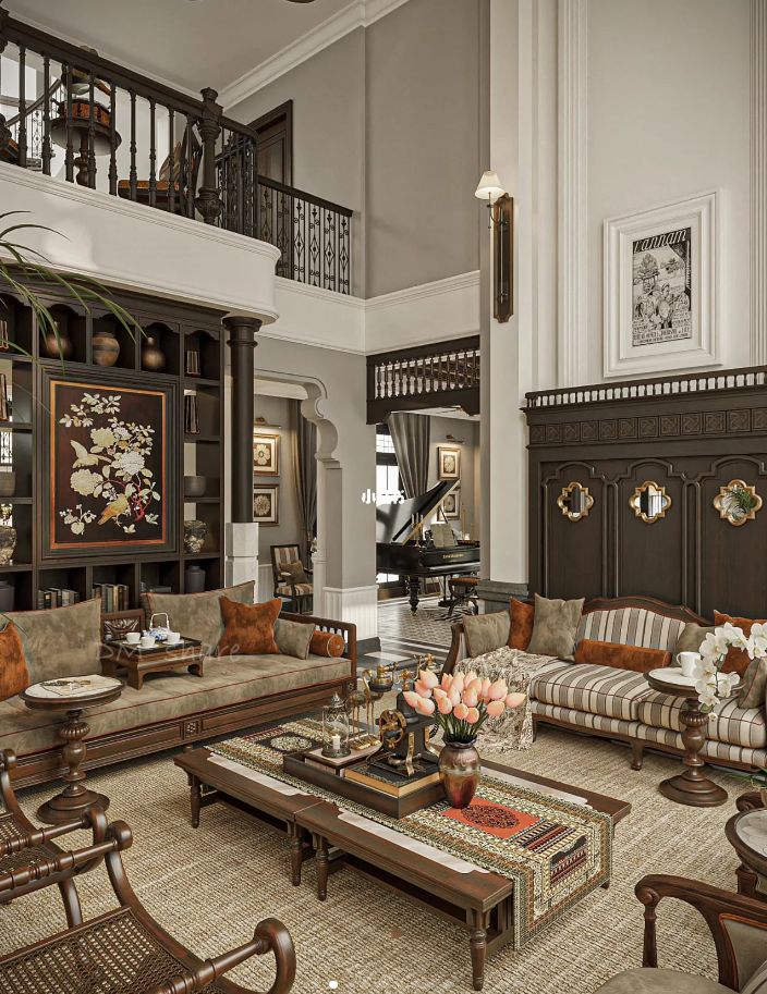 Thiết kế nhà ở hiện đại theo phong cách Indochine